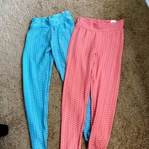 Two Small size tik toc legging